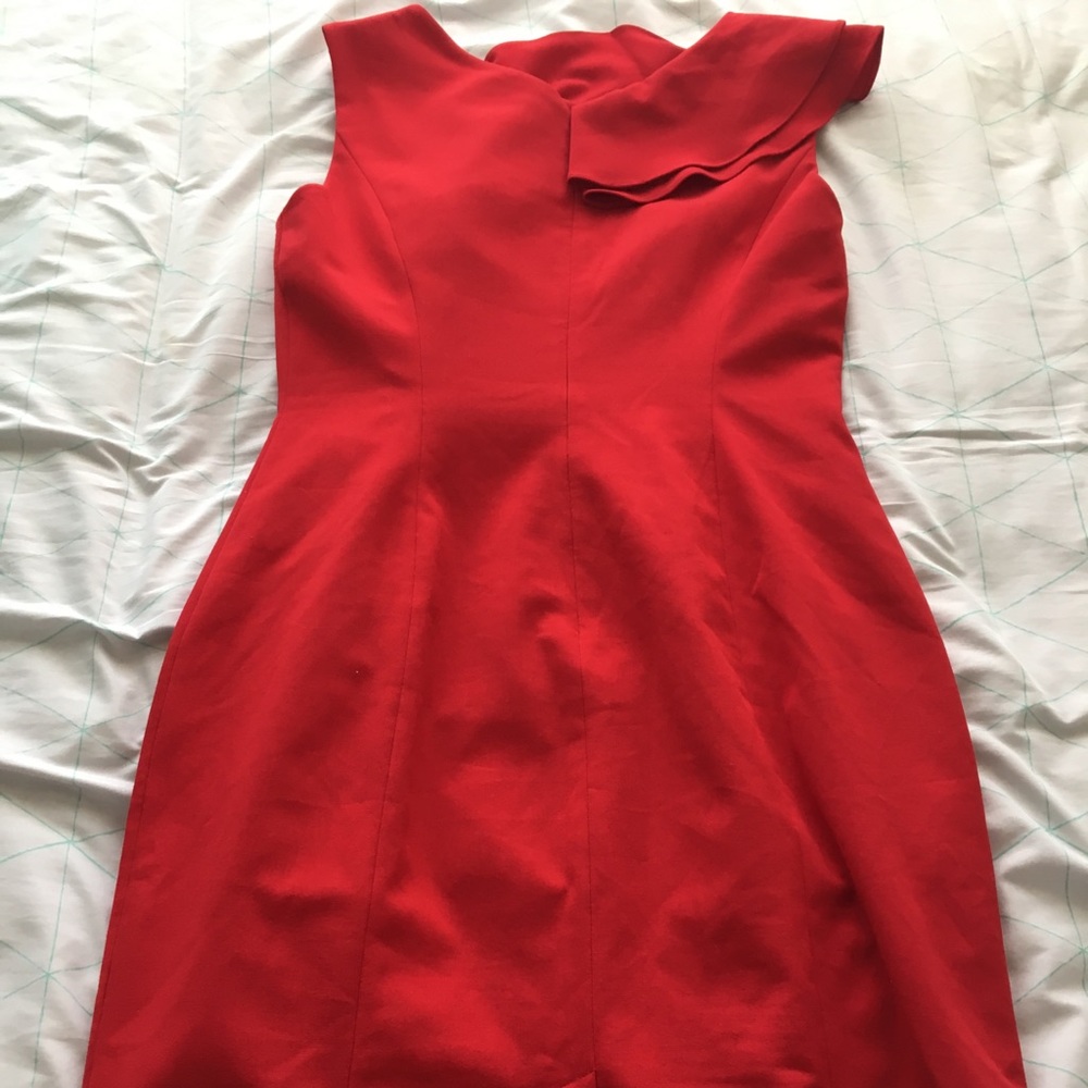 Red dress